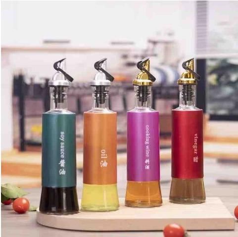Oil Dispenser Bottle Automatic Opening and Closing Oil Pot